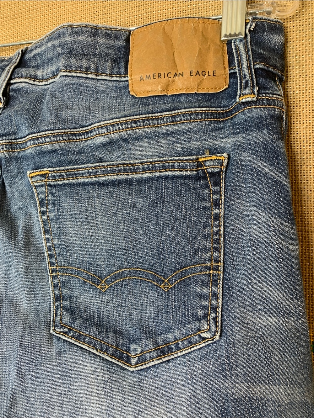 American Eagle Outfitters Women’s Skinny Jeans - Dark Blue Wash - Picture 3 of 9